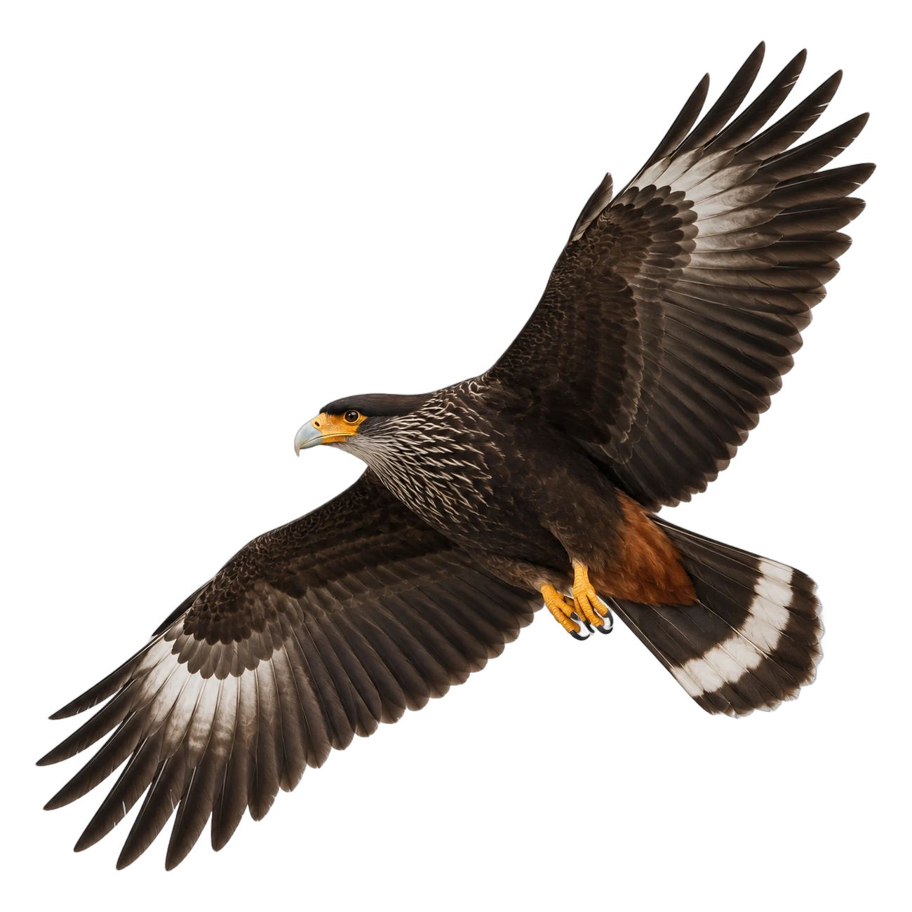 Falklandkarakara – Altvogel