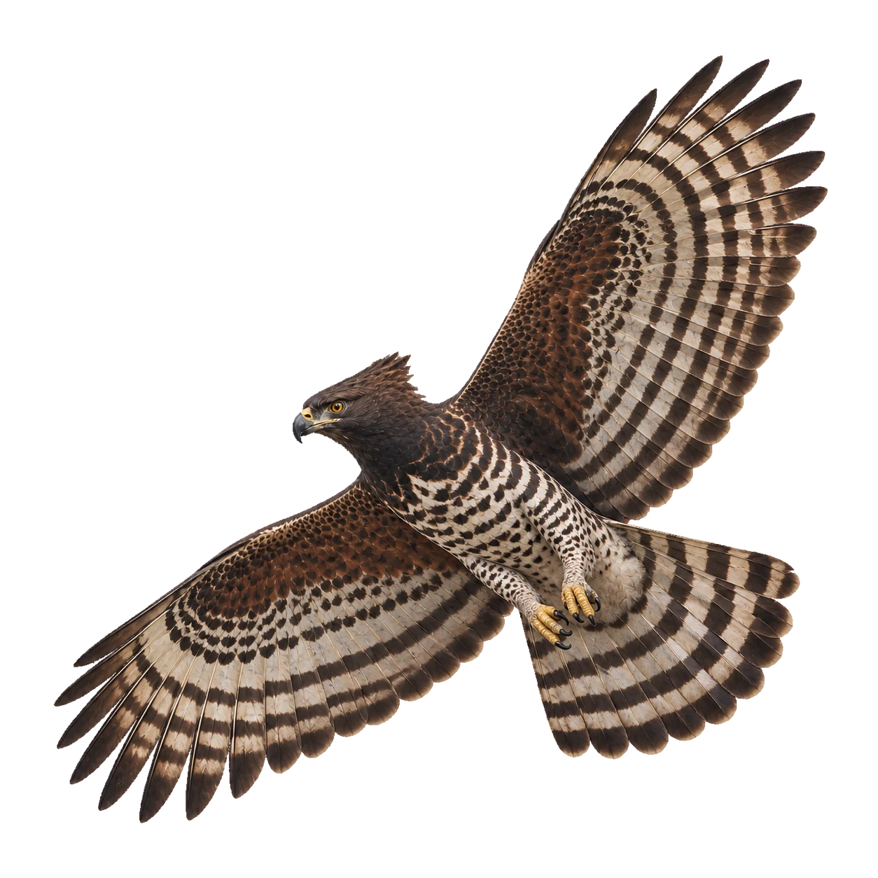 Kronenadler – Altvogel
